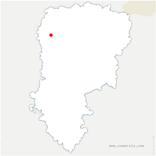carte de localisation de Contescourt