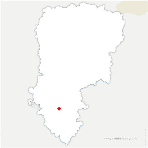carte de localisation de Croix-sur-Ourcq