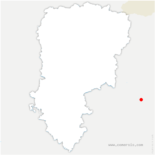 carte de localisation de Douilly