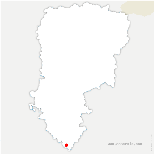 carte de localisation de l'Épine-aux-Bois