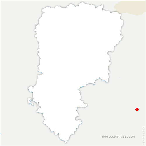 carte de localisation d'Eppe-Sauvage