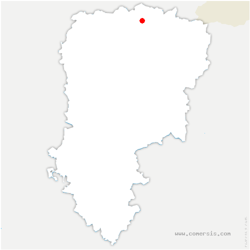 carte de localisation de Esquéhéries