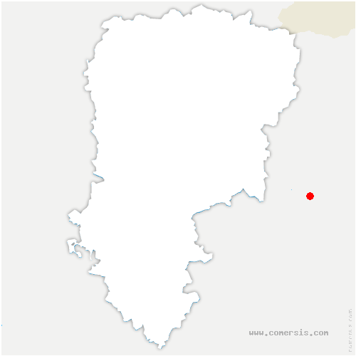 carte de localisation d'Estrées-Mons
