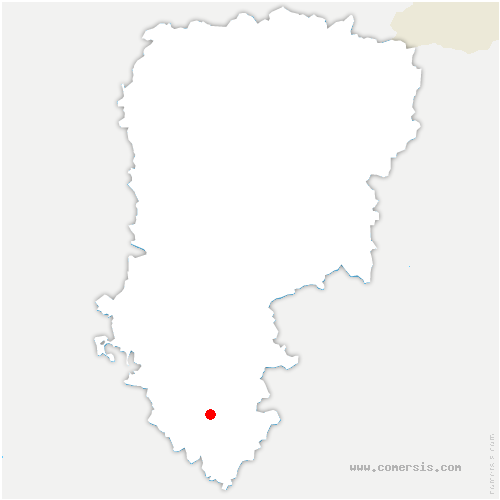 carte de localisation d'Étampes-sur-Marne