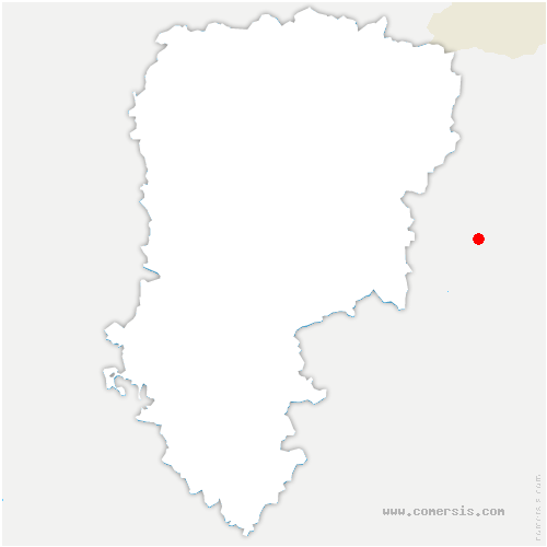 carte de localisation d'Étricourt-Manancourt