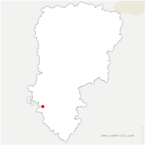 carte de localisation de Ferté-Milon