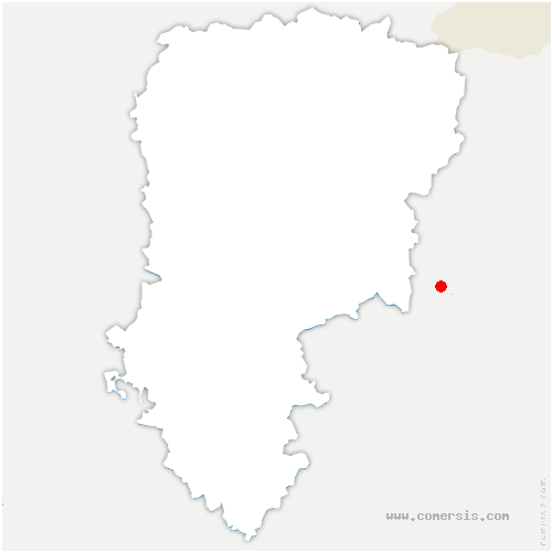 carte de localisation de Flaucourt