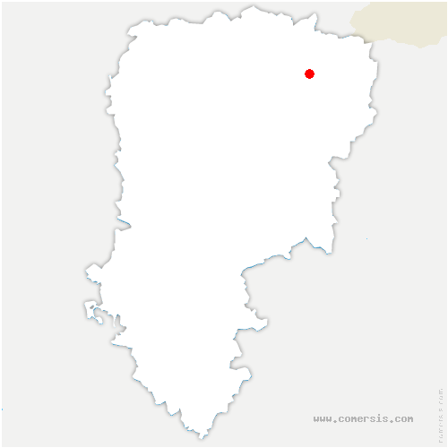 carte de localisation de Fontaine-lès-Vervins