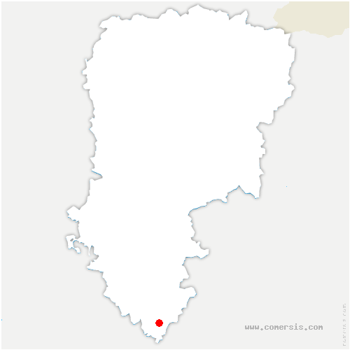 carte de localisation de Fontenelle-en-Brie