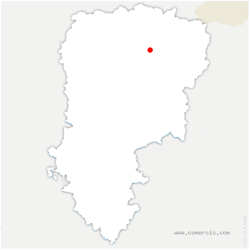 carte de localisation de Franqueville