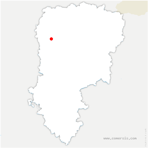 carte de localisation de Gibercourt