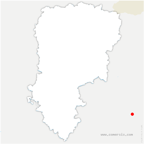 carte de localisation de Glageon