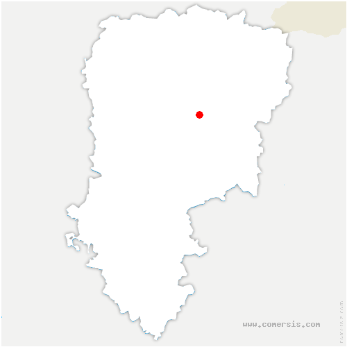 carte de localisation de Godenvillers