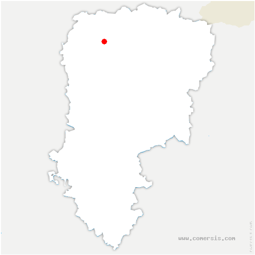 carte de localisation d'Homblières