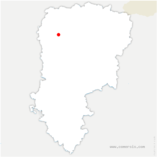 carte de localisation de Itancourt