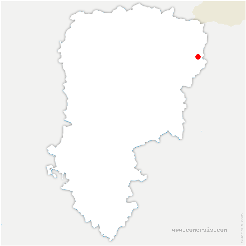 carte de localisation d'Iviers
