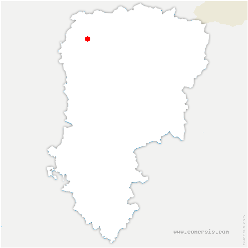 carte de localisation de Lehaucourt