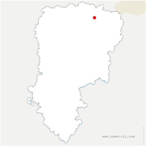 carte de localisation de Lerzy