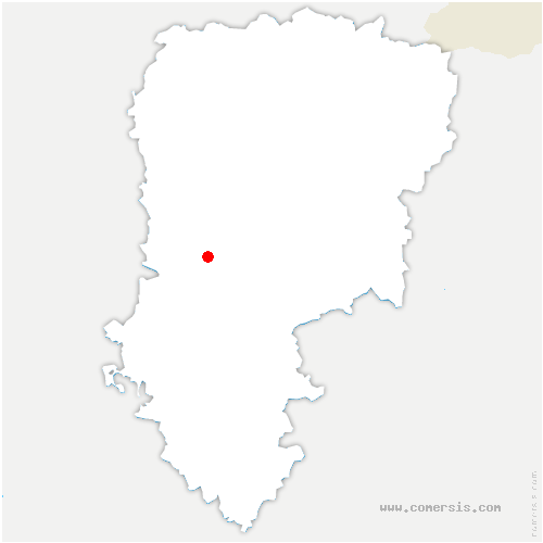 carte de localisation de Leuilly-sous-Coucy