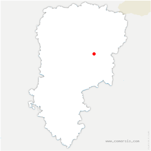 carte de localisation de Liesse-Notre-Dame