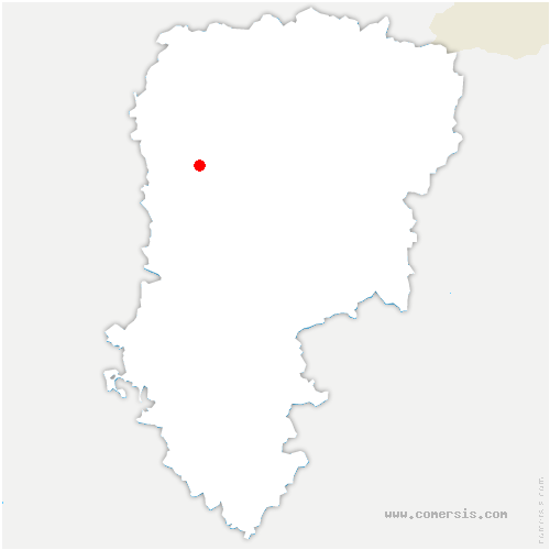 carte de localisation de Liez