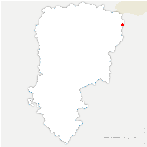 carte de localisation de Logny-lès-Aubenton