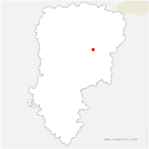 carte de localisation de Mâchecourt