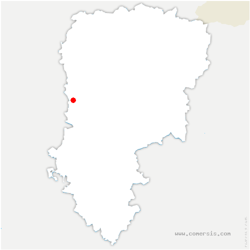 carte de localisation de Marest-Dampcourt