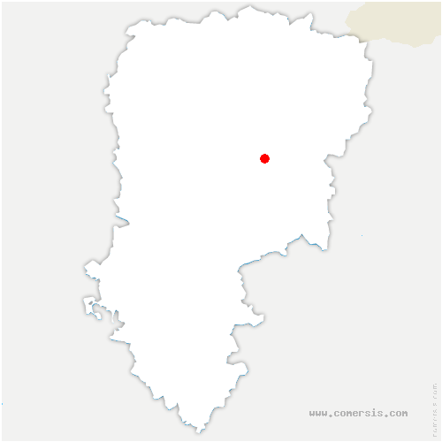 carte de localisation de Missy-lès-Pierrepont