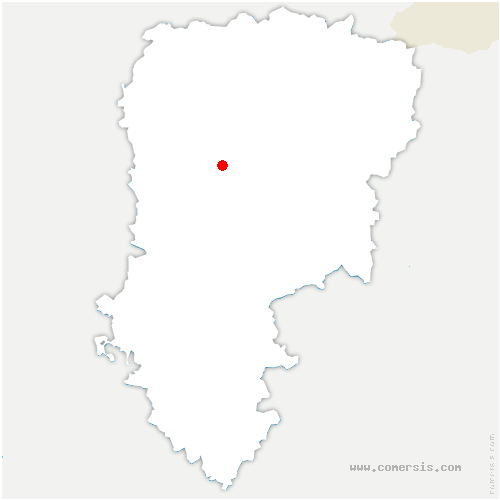 carte de localisation de Monceau-lès-Leups