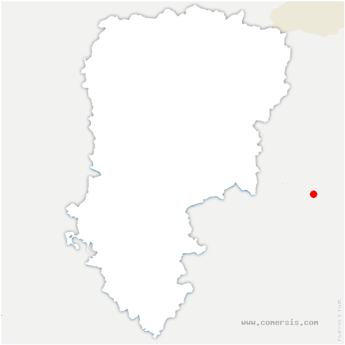 carte de localisation de Monchy-Lagache