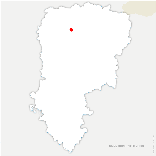 carte de localisation de Mont-d'Origny
