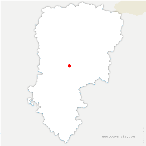 carte de localisation de Montbavin