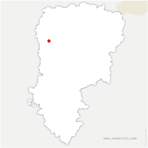 carte de localisation de Montescourt-Lizerolles