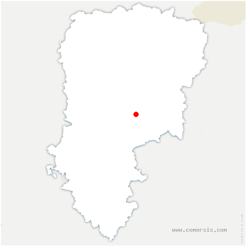 carte de localisation de Monthenault
