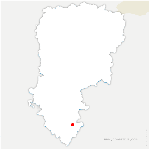 carte de localisation de Monthurel