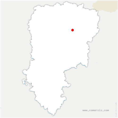 carte de localisation de Montigny-sous-Marle