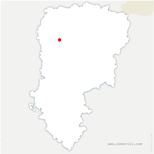 carte de localisation de Moÿ-de-l'Aisne