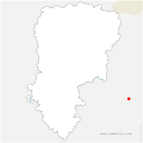 carte de localisation de Muille-Villette