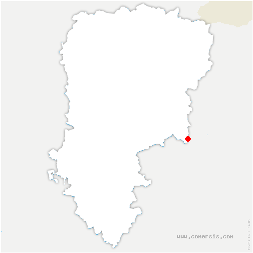 carte de localisation de Orainville