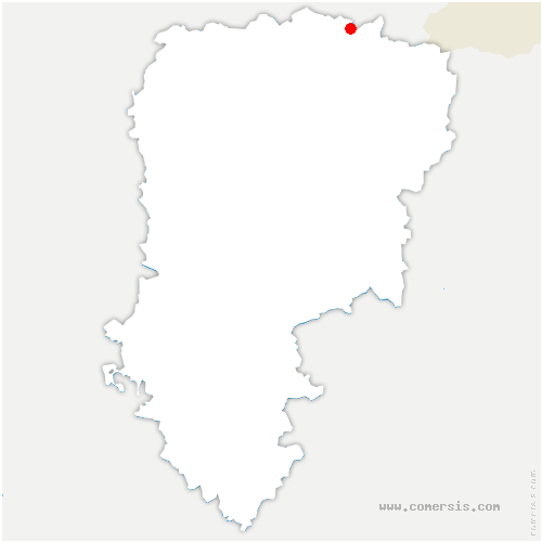 carte de localisation de Papleux