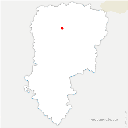 carte de localisation de Parpeville