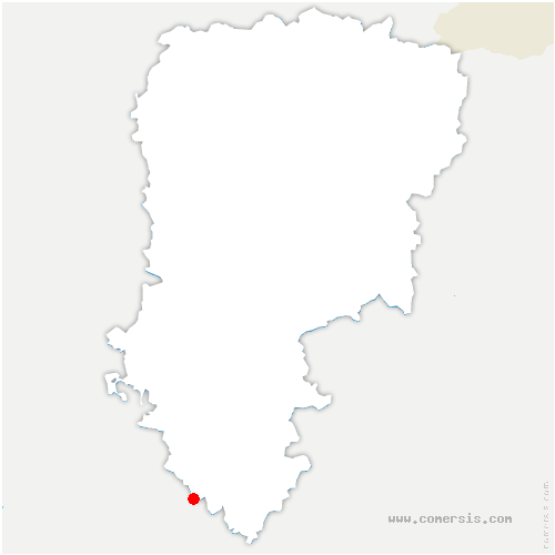 carte de localisation de Pavant
