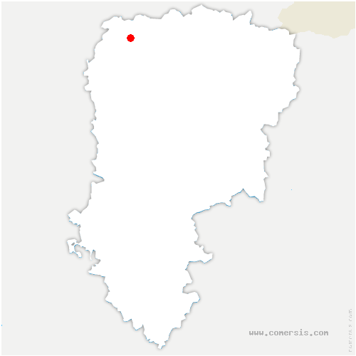 carte de localisation de Ramicourt