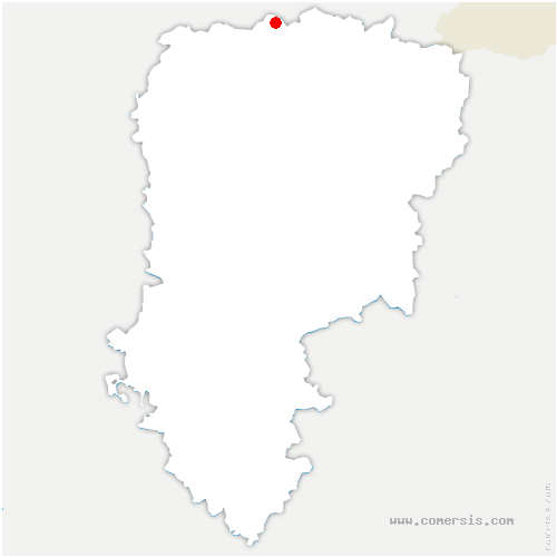 carte de localisation de Ribeauville