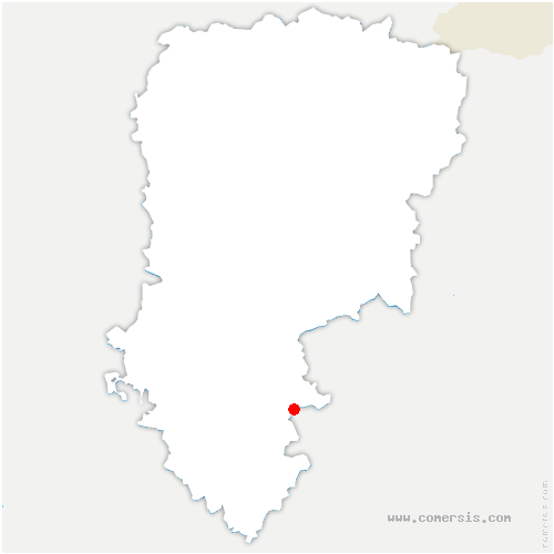 carte de localisation de Ronchères