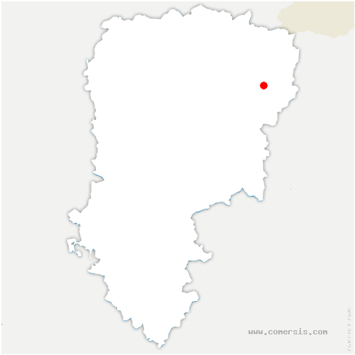 carte de localisation de Saint-Clément