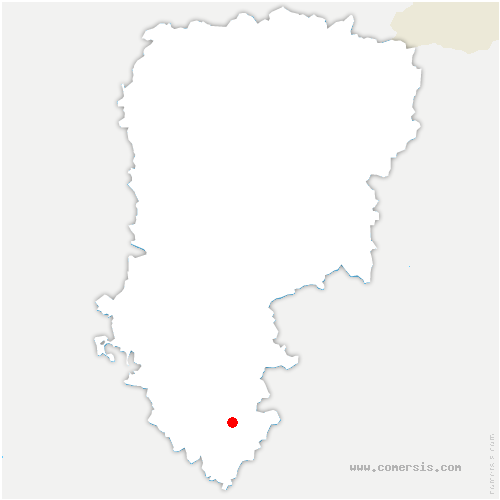 carte de localisation de Saint-Eugène