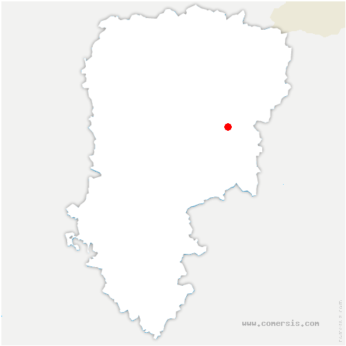 carte de localisation de Sainte-Preuve