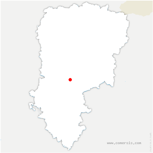 carte de localisation de Sancy-les-Cheminots